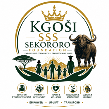 Kgoši SSS Sekororo Foundation logo